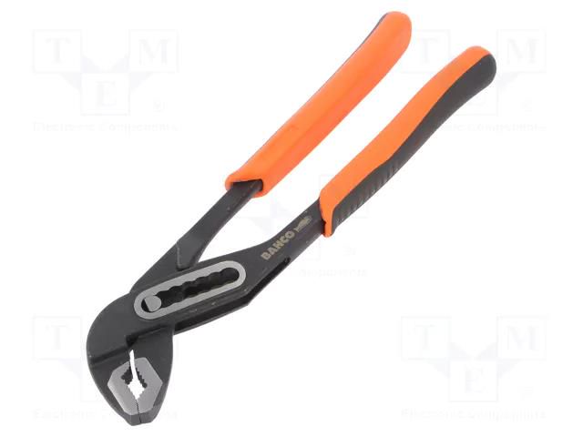 Pliers; adjustable; 250mm; ergonomic two-component handles BAHCO SA.2971G-250