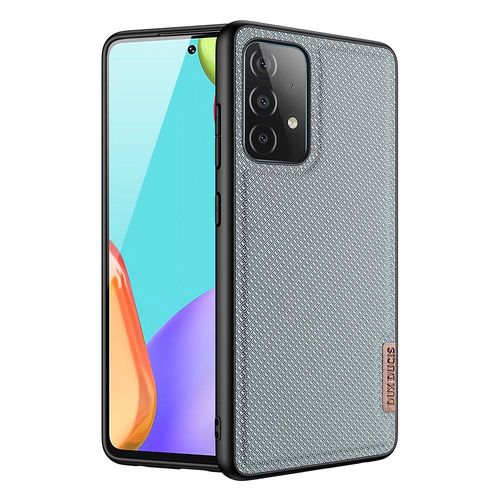 Dux Ducis Fino case covered with nylon material for Samsung Galaxy A72 4G gray, Dux Ducis 6934913053676 6934913053676