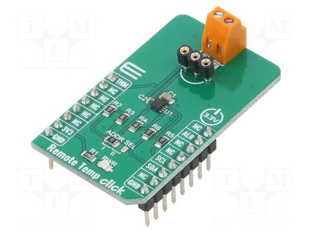 Click board; prototype board; Comp: EMC1833; temperature sensor MIKROE MIKROE-3685