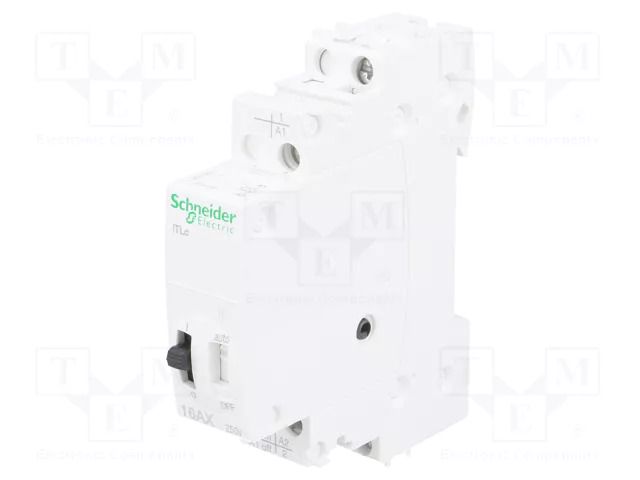 Relay: installation; bistable,impulse; SPDT + NO; Ucoil: 230VAC SCHNEIDER ELECTRIC A9C33811