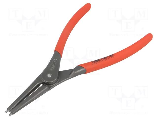 Pliers; for circlip; external; 40÷100mm; Pliers len: 225mm KNIPEX KNP.4911A3