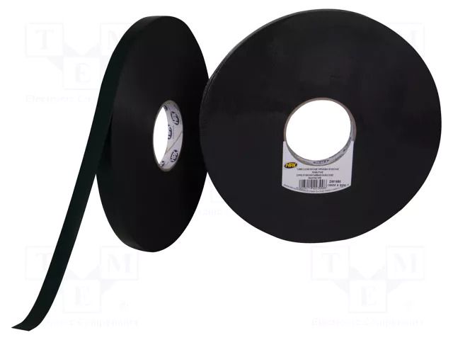 Tape: fixing; W: 19mm; L: 50m; Thk: 0.95mm; double-sided; acrylic HPX HPX-MDSBK-1950