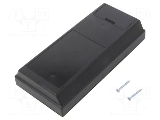 Enclosure: wall mounting; X: 81mm; Y: 170mm; Z: 32mm; ABS; black MASZCZYK KM-83/BK