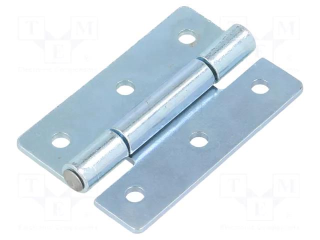 Hinge; Width: 30mm; stainless steel; H: 45mm ELESA+GANTER GN136-ST-30-45-B