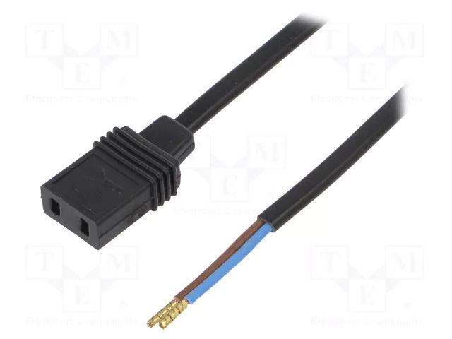 Wire: for fan supplying; Plug: straight; 0.61m EBM-PAPST LZ120