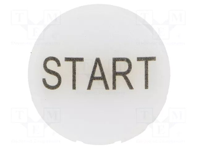 Actuator lens; 22mm; RMQ-Titan; white EATON ELECTRIC M22-XDL-W-GB1