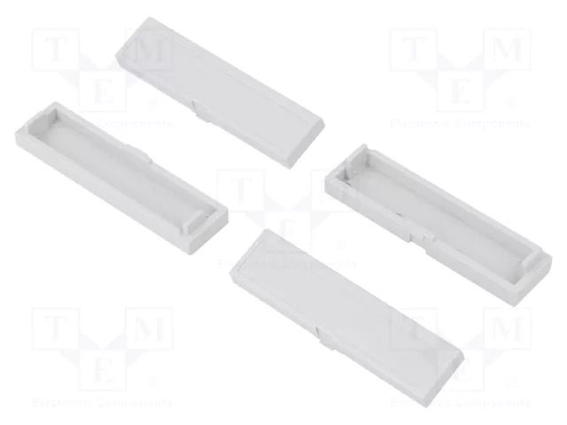 Terminals cover; UL94V-0; ABS; 4pcs. KRADEX ZD3TCS-ABS-V0