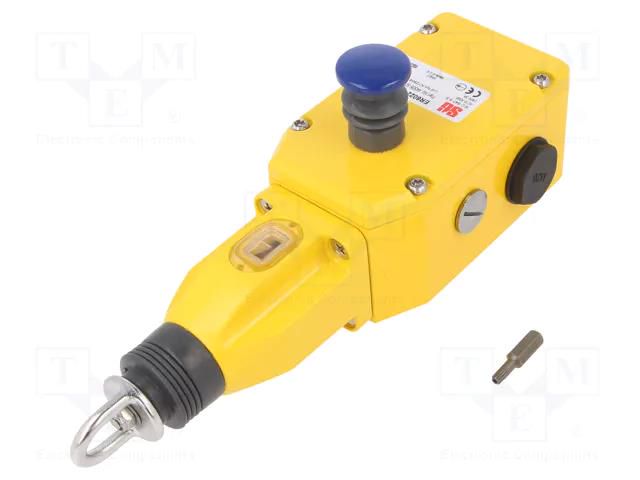 Safety switch: rope; NC x2 + NO; ER6022; -25÷80°C; IP67; aluminium OMRON ER6022-021M