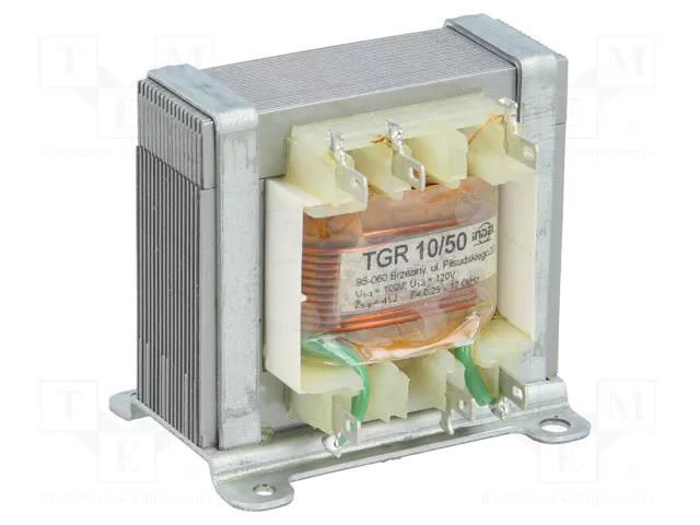 Transformer: speaker; 100VAC,120VAC; 4Ω; 0.25÷12kHz INDEL TGR10/50