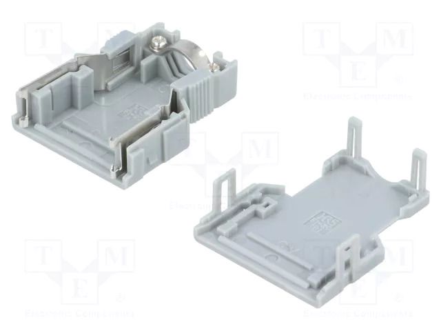 Plug case; PIN: 15; unshielded; Locking: latch; for cable; straight HIROSE FI-20-CV-60