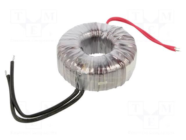 Transformer: toroidal; 160VA; 230VAC; 18V; 8.88A; Leads: cables INDEL TST160W/18V