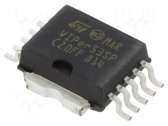 IC: driver; flyback; PWM controller; PowerSO10; 2A; 620V; Ch: 1 STMicroelectronics VIPER53SP-E