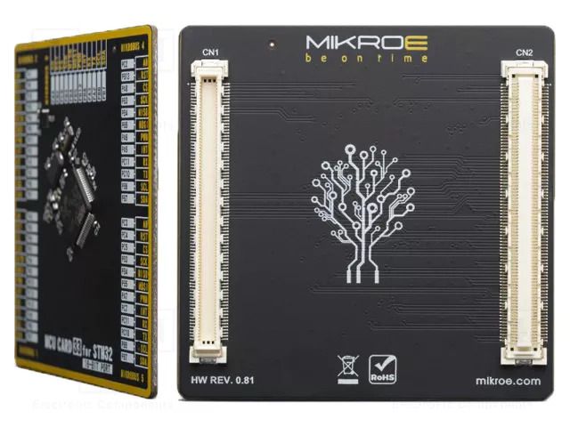 Multiadapter; STM32F103RC; prototype board; Fusion v8; 48kBRAM MIKROE MIKROE-3782