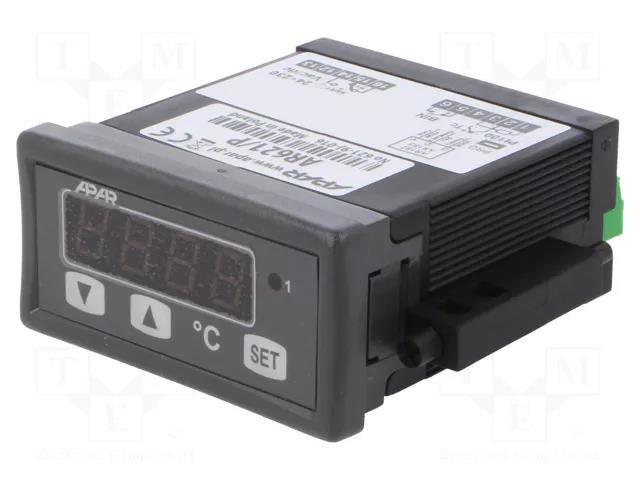 Module: regulator; temperature; SPDT; on panel; OUT 1: 250VAC/8A APAR AR621/P