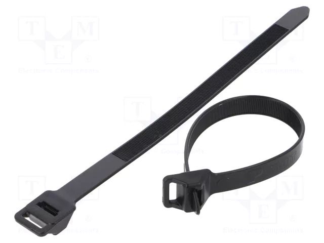 Cable tie; L: 229mm; W: 12.7mm; black; polyamide; 1112N; Ømax: 51mm PANDUIT PRT2EH-C0