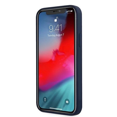 Guess GUHCP12MLSVSBL iPhone 12/12 Pro 6.1&quot; blue/blue hardcase Script Vintage, Guess 3700740495162 3700740495162