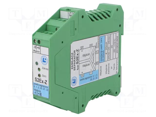 Converter: isolating power supply-repeater; 24VAC/DC; 24VDC LABOR-ASTER S2EX-Z-24-3