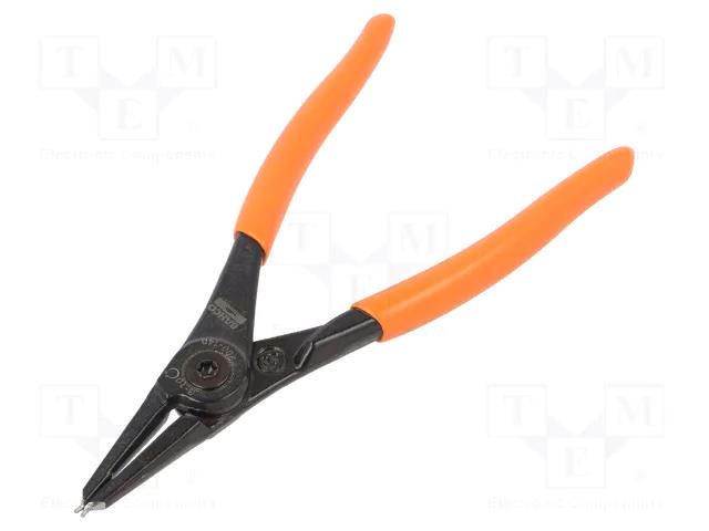 Pliers; for circlip; external; 3÷10mm; Pliers len: 140mm; straight BAHCO SA.2900-140