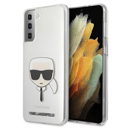 Karl Lagerfeld KLHCS21MKTR S21+ G996 hardcase Transparent Karl`s Head, Karl Lagerfeld 3700740496916 3700740496916