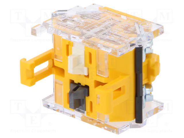 Contact block; 22mm; OptoHiT; front fixing; screw terminals; 10A EAO 704.900.5