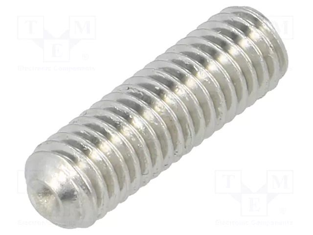 Screw; M5x16; 0.8; Head: without head; hex key; HEX 2.5mm; DIN 916 BOSSARD B5X16/BN621
