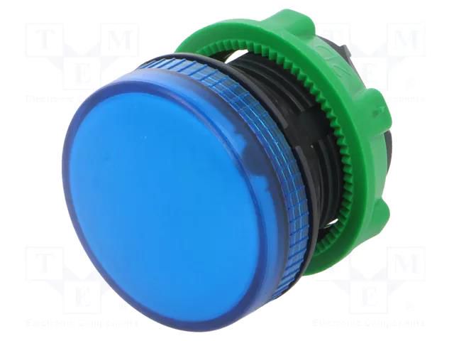 Control lamp; 22mm; Harmony XB5; -25÷70°C; Ø22mm; IP66; blue SCHNEIDER ELECTRIC ZB5AV06