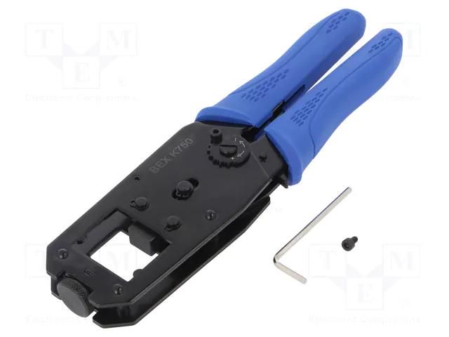 Tool: for crimping BEX BEX-K750