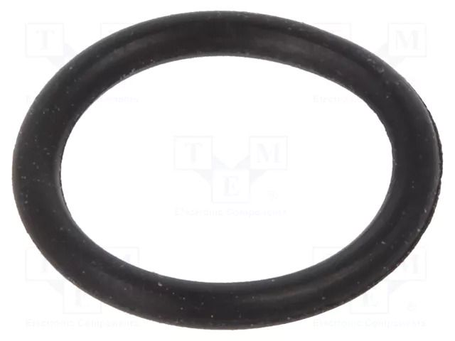 O-ring gasket; NBR caoutchouc; Thk: 1mm; Øint: 7mm; black ORING USZCZELNIENIA TECHNICZNE O-7X1-70-NBR