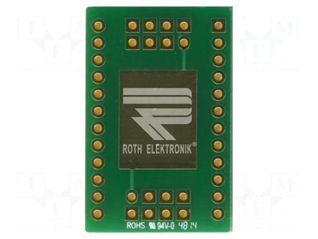 Board: universal; multiadapter; W: 21.59mm; L: 33.66mm ROTH ELEKTRONIK GMBH RE936-09