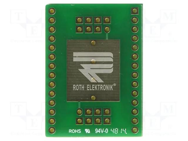 Board: universal; multiadapter; W: 26.67mm; L: 36.83mm ROTH ELEKTRONIK GMBH RE936-07