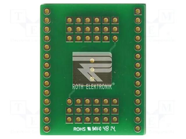 Board: universal; multiadapter; W: 29.21mm; L: 36.83mm ROTH ELEKTRONIK GMBH RE936-06