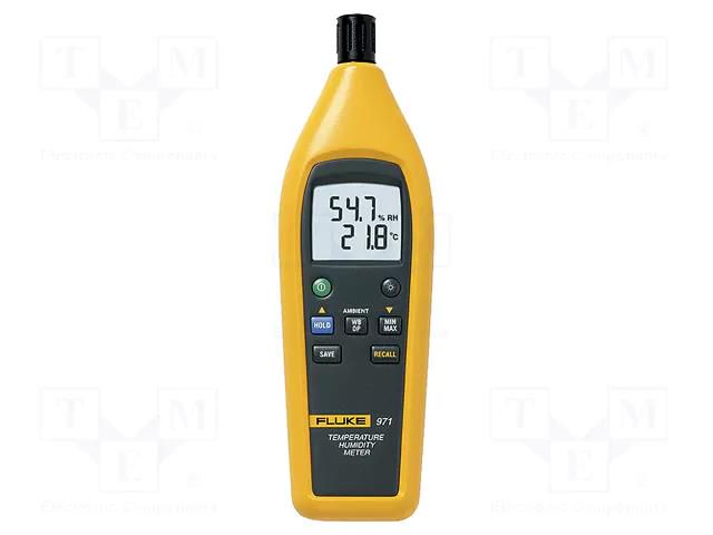 Thermo-hygrometer; LCD; -20÷60°C; 5÷95%RH; Accur: ±0.5°C; 0.1°C FLUKE FLK-971
