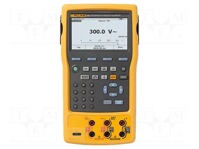 Meter: calibrator; frequency,voltage,current,resistance FLUKE FLK-754