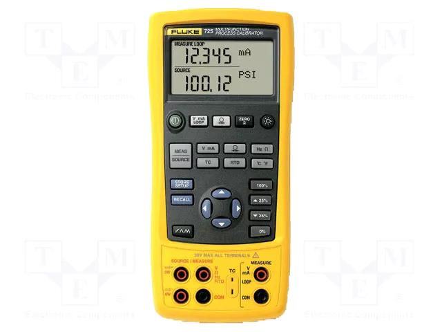 Calibrator; pressure,frequency,voltage,current,RTD FLUKE FLK-725