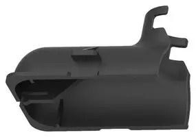 COVER-CABLE EXIT, PA GF, 180DEG, 60POS 1394908-3