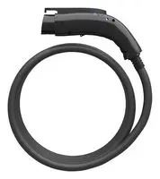 EV CABLE, SAE J1772 PLUG-FREE END, 25  EVCC-LED