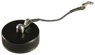 CAP, METAL, FLANGE RCPT, BLACK RJFTVC2ZN