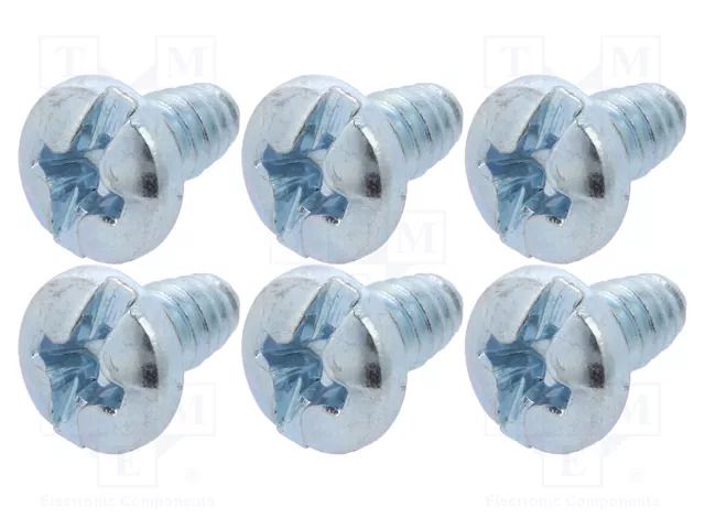 Set of screws; 6pcs. HAMMOND HM-1421J6