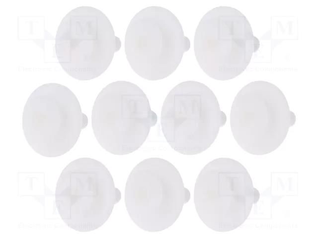Moulding clip; 10pcs; Seat,VW; OEM: 701853585; L: 17mm; polyamide ROMIX RX-A15814