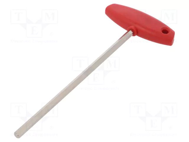 Wrench; hex key; HEX 5mm; Overall len: 182mm; Kind of handle: T WIHA WIHA.00917