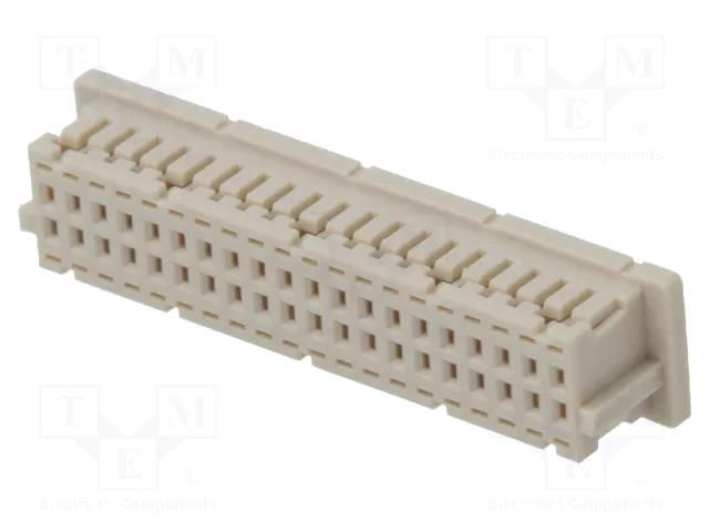Connector: wire-board; plug; female; SignalBee; PIN: 40; 1mm; 2x20 HIROSE DF20A-40DS-1C