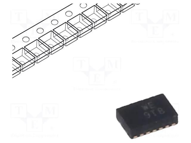 IC: power switch; load switch; 6A; Ch: 2; N-Channel; SMD; reel,tape DIODES INCORPORATED AP22966DC8-7