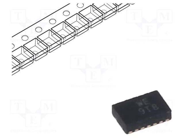IC: power switch; load switch; 6A; Ch: 2; N-Channel; SMD; reel,tape DIODES INCORPORATED AP22966DC8-7