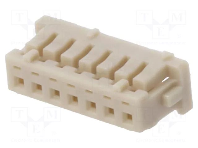 Connector: wire-board; plug; female; PIN: 7; SignalBee; straight HIROSE DF13-7S-1.25C