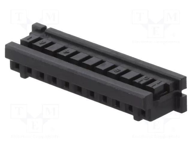 Connector: wire-wire/PCB; plug; female; PIN: 11; SignalBee; 2mm HIROSE DF3-11S-2C