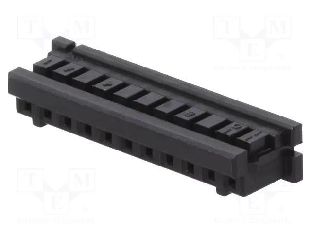 Connector: wire-wire/PCB; plug; female; PIN: 11; SignalBee; 2mm HIROSE DF3-11S-2C