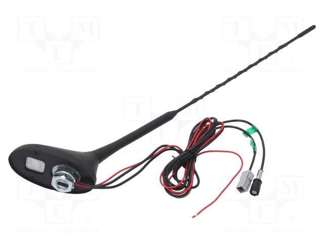 Antenna; car top; 0.4m; AM,FM,GPS; Citroën,Peugeot,Toyota; 1.2m 4CARMEDIA ANT.59