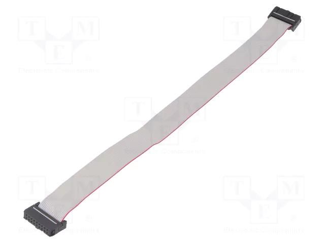 Ribbon cable with IDC connectors; Tape ph: 1.27mm; 0.3m AMPHENOL FC18300-S