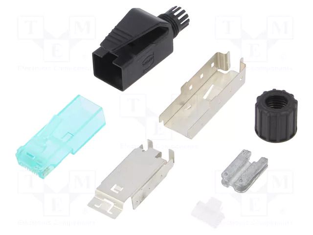 Connector: RJ45; plug; PIN: 8; Cat: 6a; shielded; 8p8c; 28AWG÷24AWG HARTING 09451511520