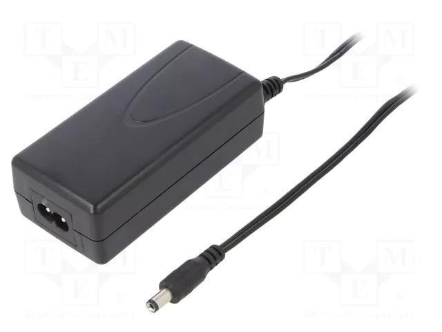 Power supply: switching; 12VDC; 5A; Out: 5,5/2,1; 60W; 90÷264VAC CELLEVIA POWER CLD-6012-T2-ER